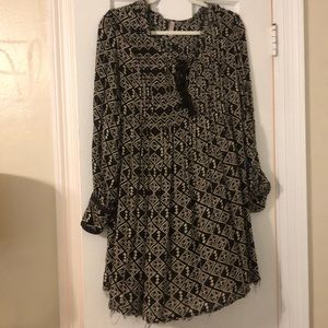 Free people boho printed dress